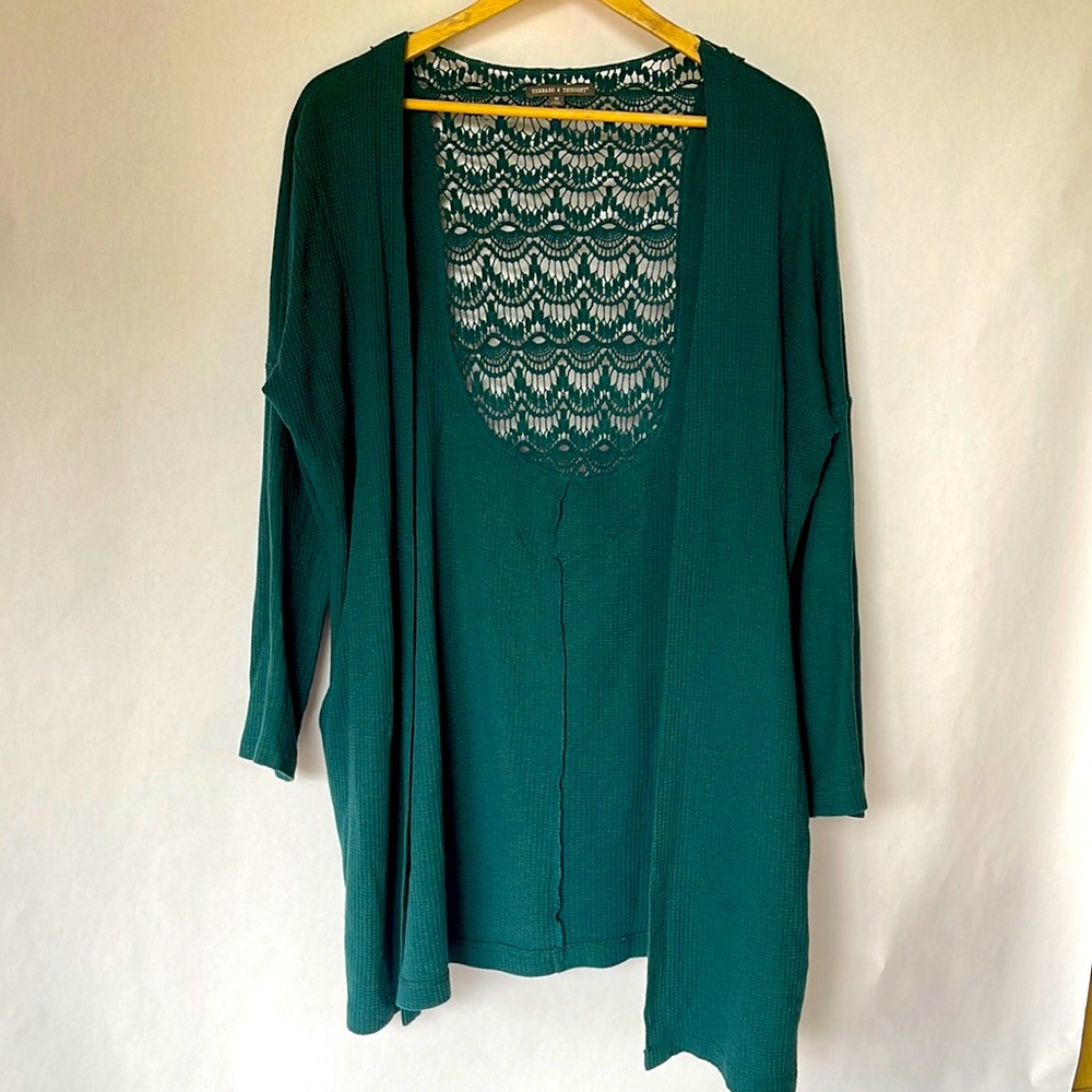 Teal Threads 4 Thought Cardigan